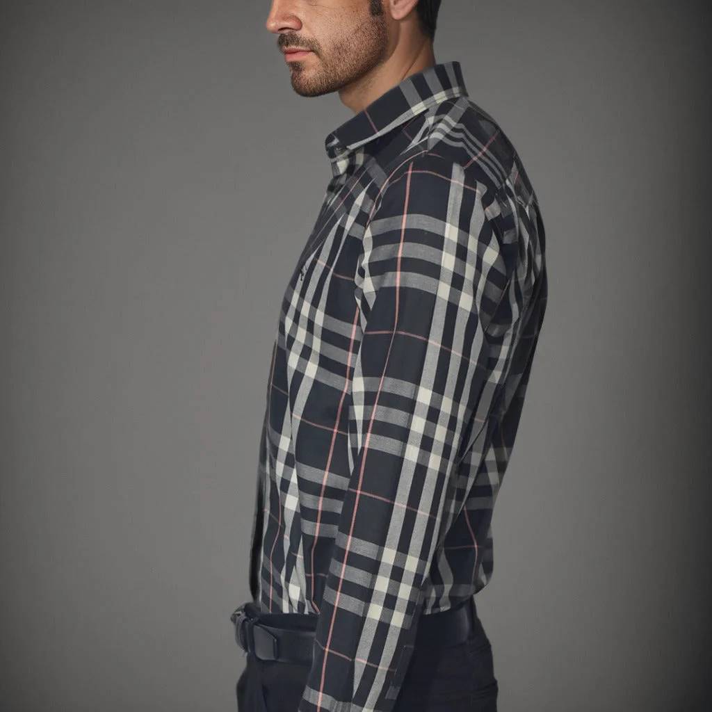 Burberry Black Check, Premium Quality Shirt-3