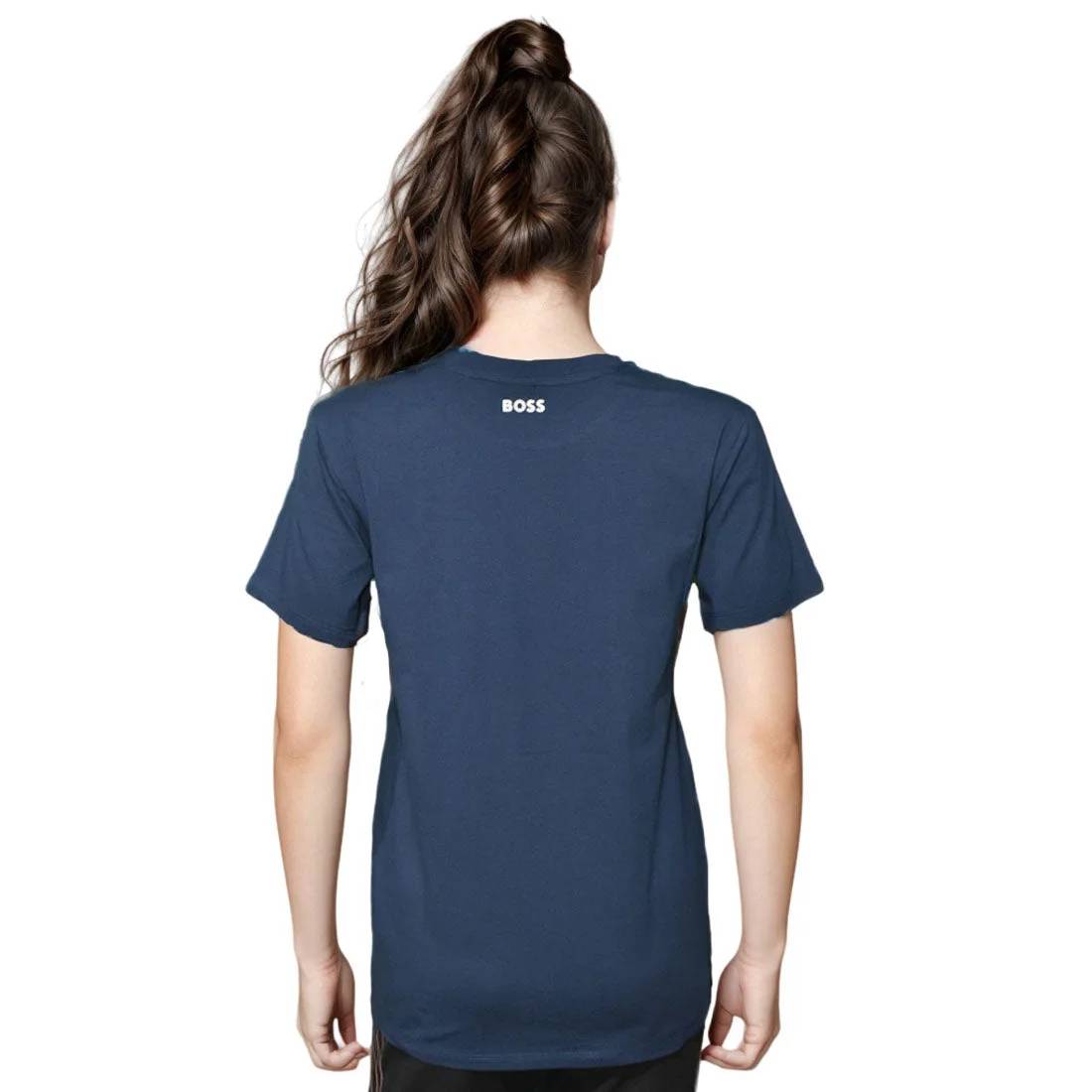 BOSS Blue Premium Quality Women T-shirt-1