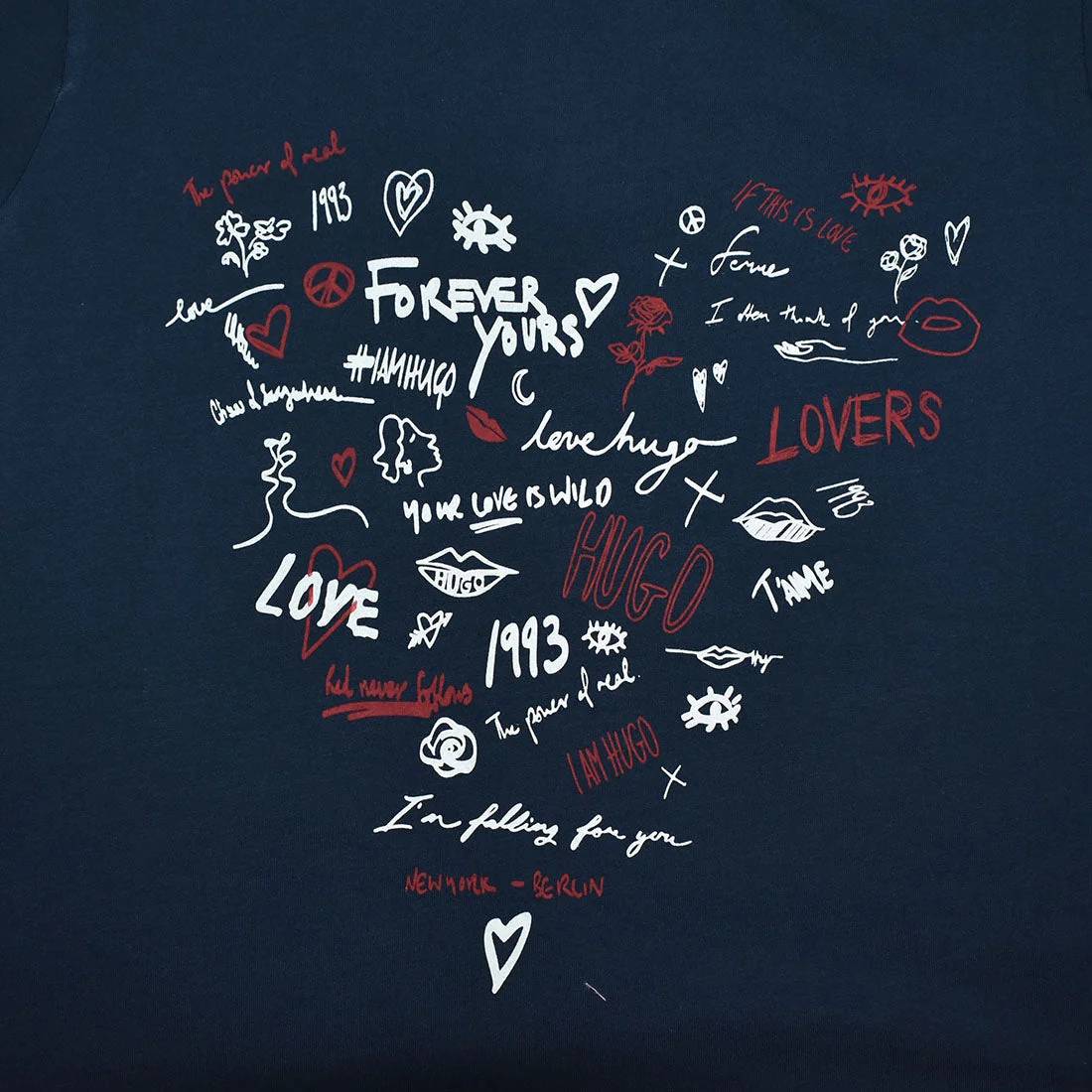 BOSS Blue Premium Quality Women T-shirt-3