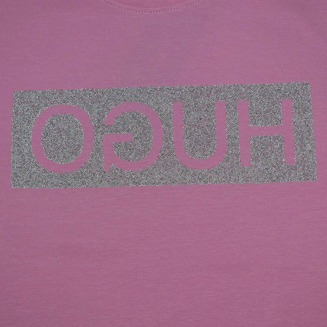 BOSS Pink Premium Quality Women T-shirt-3