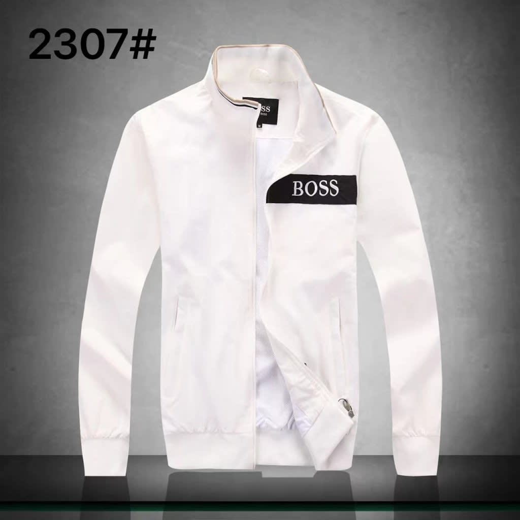 Boss White Premium Quality Jacket-0