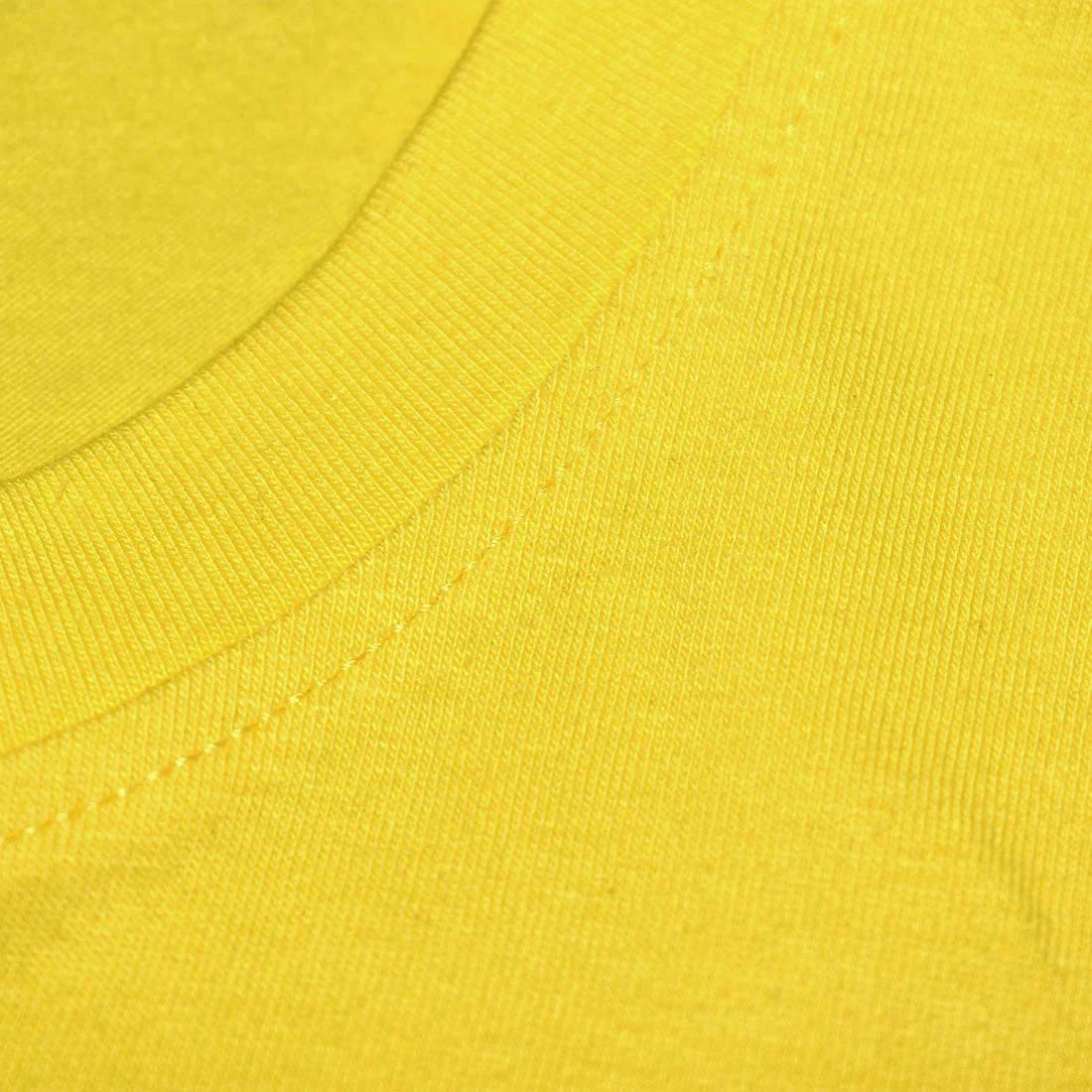 Balmain Yellow Premium Quality Women T-shirt-4