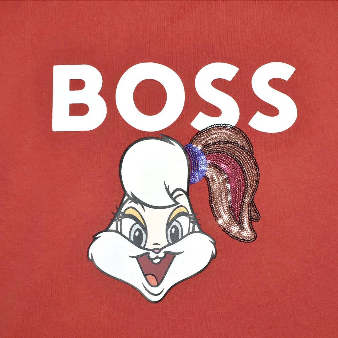 BOSS Red Premium Quality Women T-shirt-3