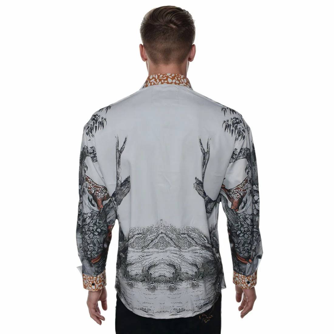 Burberry Carlota Deer Printed Premium Quality Shirt-1