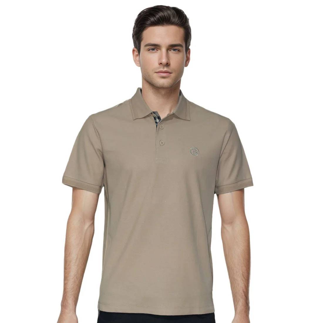 Burberry Peach Premium Quality T-shirt-0