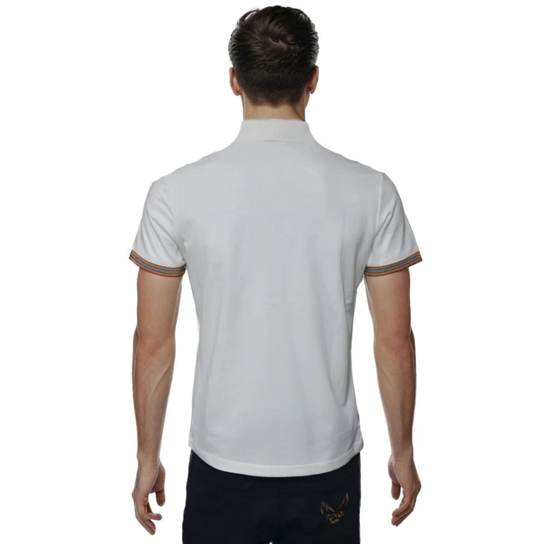 Burberry Embroidery Logo White Premium T-shirt-1