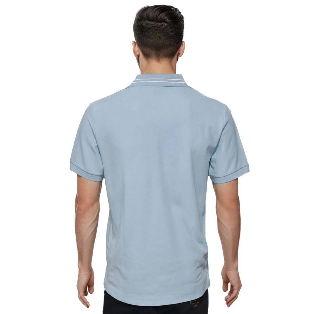 Burberry Sky Blue Premium Quality T-shirt-1