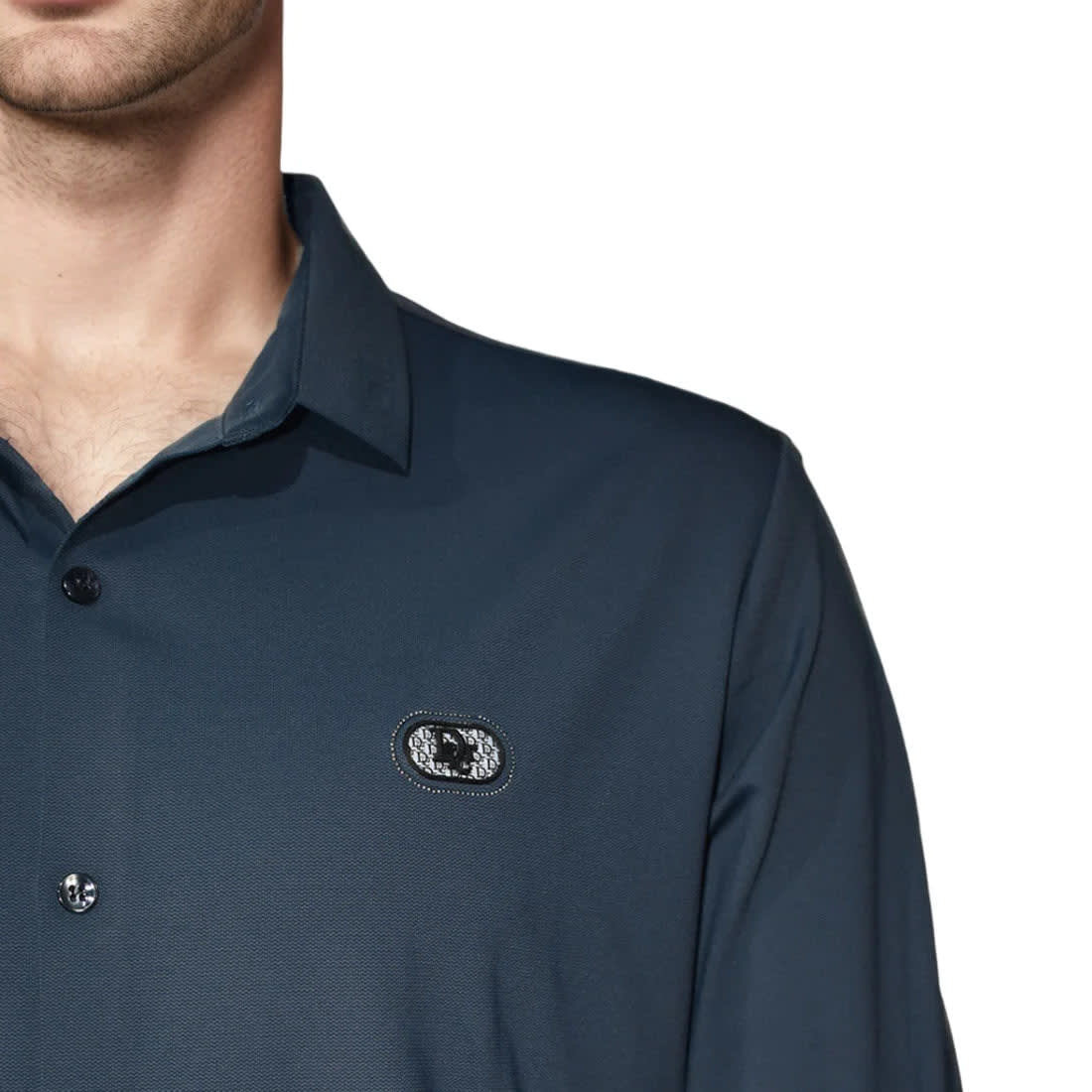 Christian Dior Navy Blue Premium Quality Shirt-5