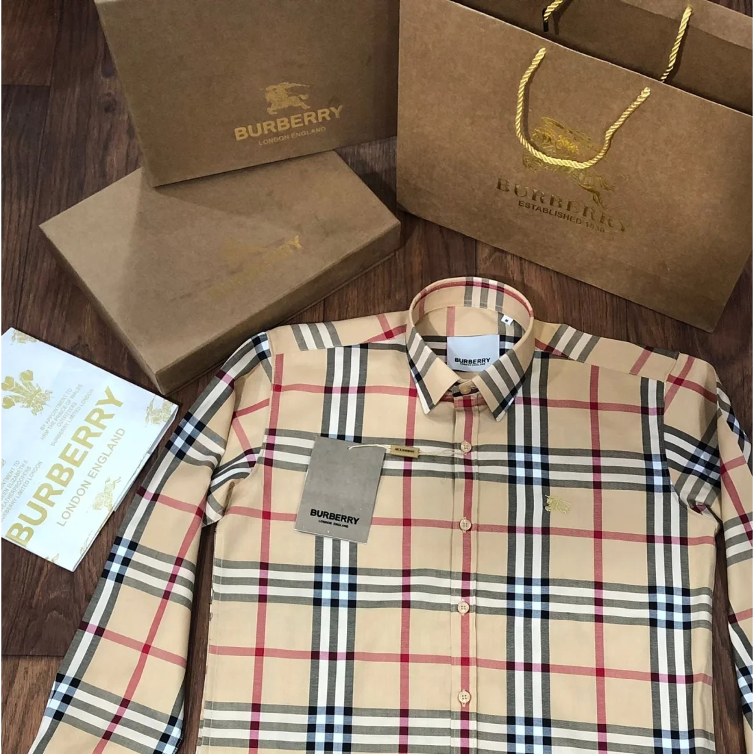 Burberry Premium Quality Shirt-0