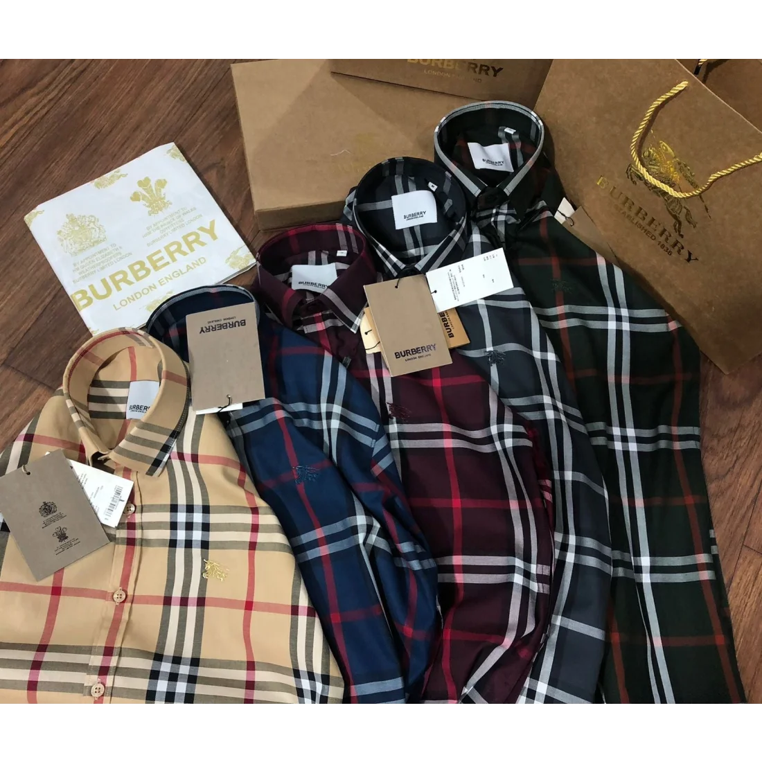 Burberry Premium Quality Shirt-1