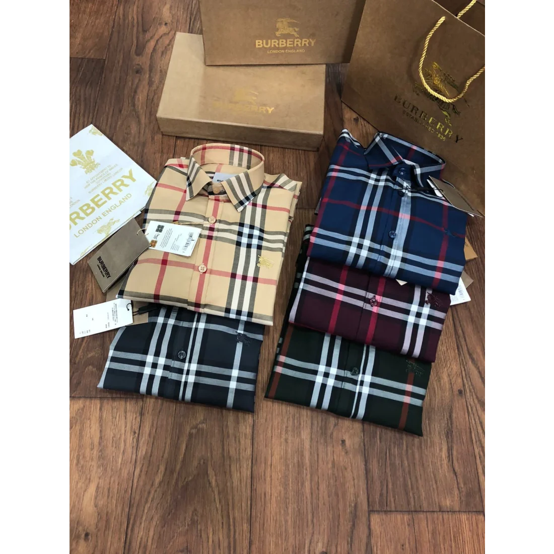 Burberry Premium Quality Shirt-4