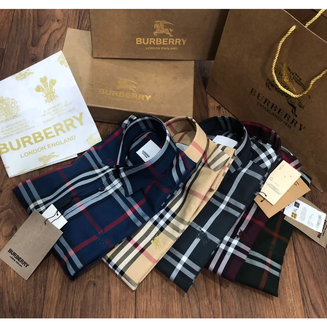 Burberry Premium Quality Shirt-5