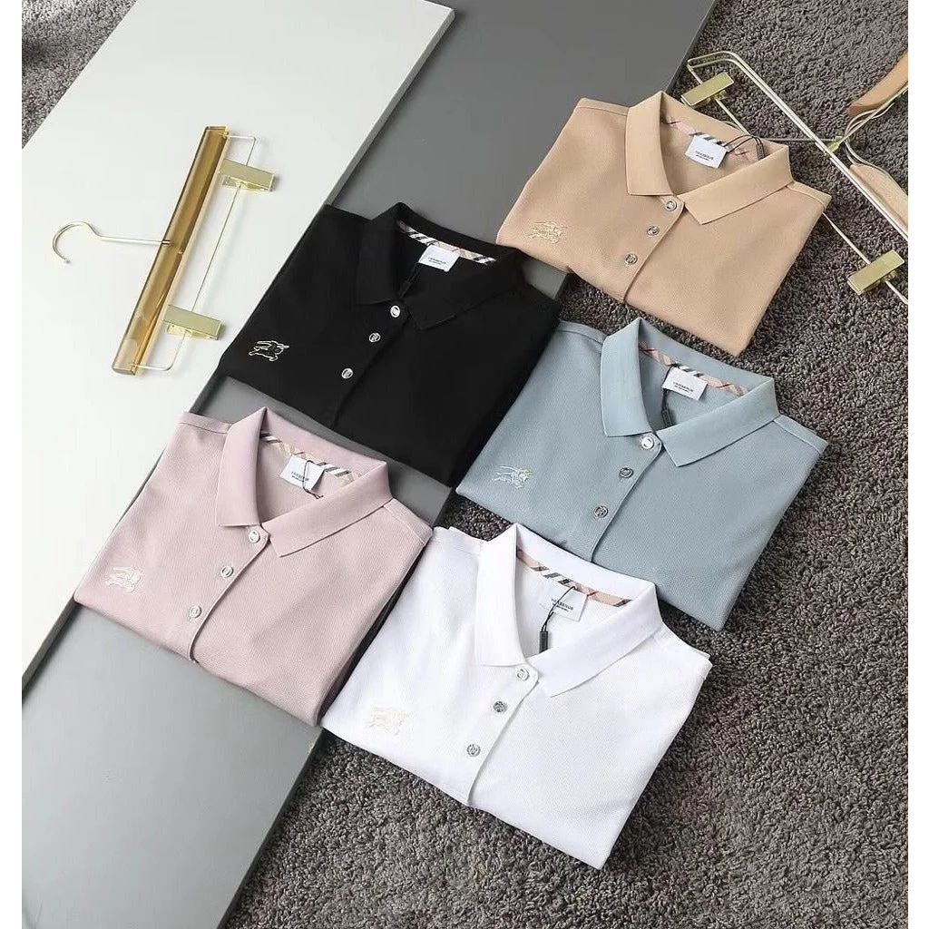 Burberry Blue Premium Quality Tees-1