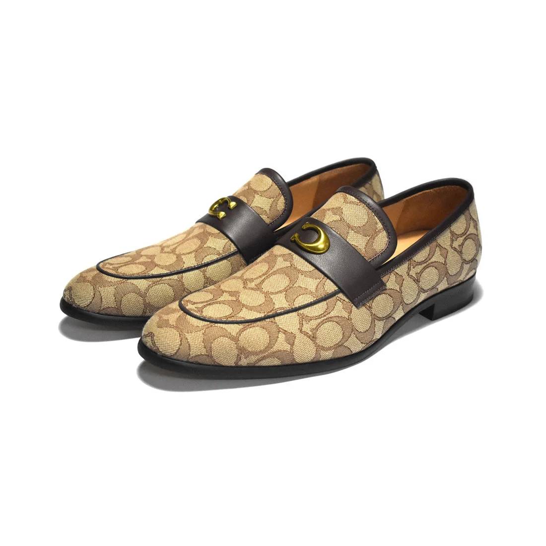Coach Brown Premium Quality Loafers-0