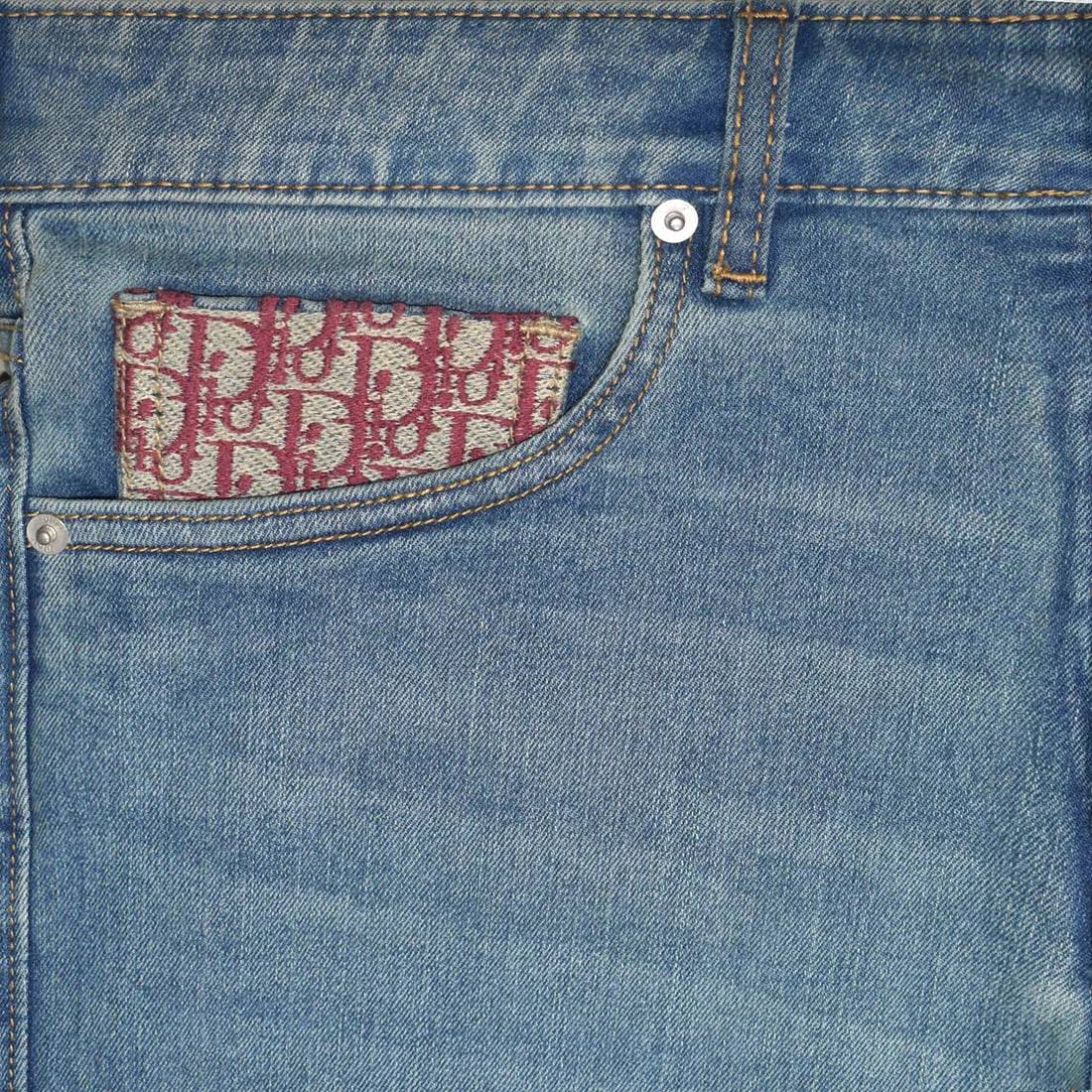 Dior Light Blue Premium Quality Jeans-2