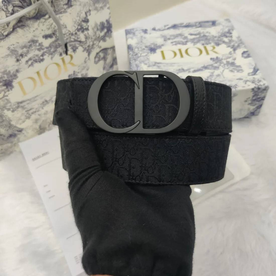 Dior Black Premium Quality Belt-0