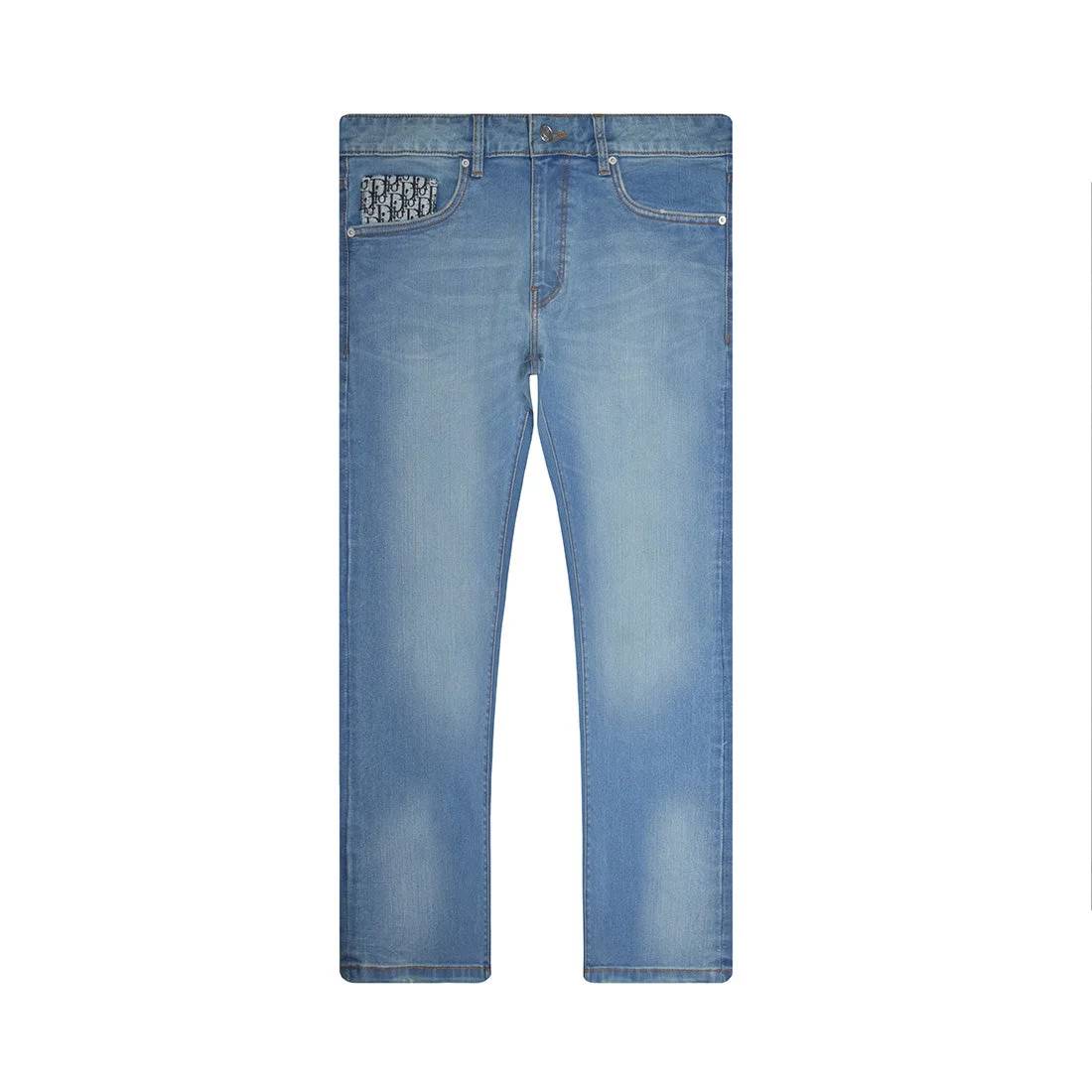 Dior Light Blue Premium Quality Jeans-0