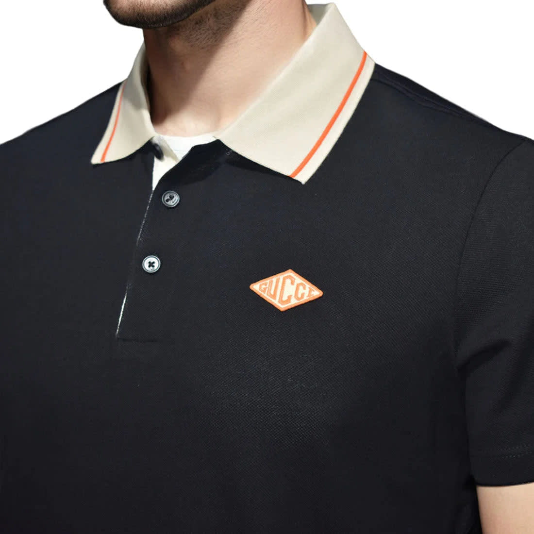 Gucci Black Premium Quality T-shirt-2