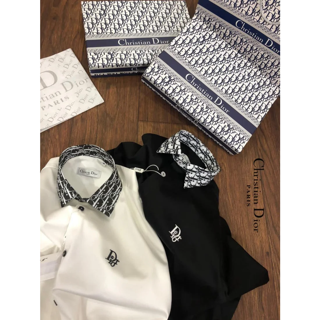 Dior White Premium Quality Shirt-2