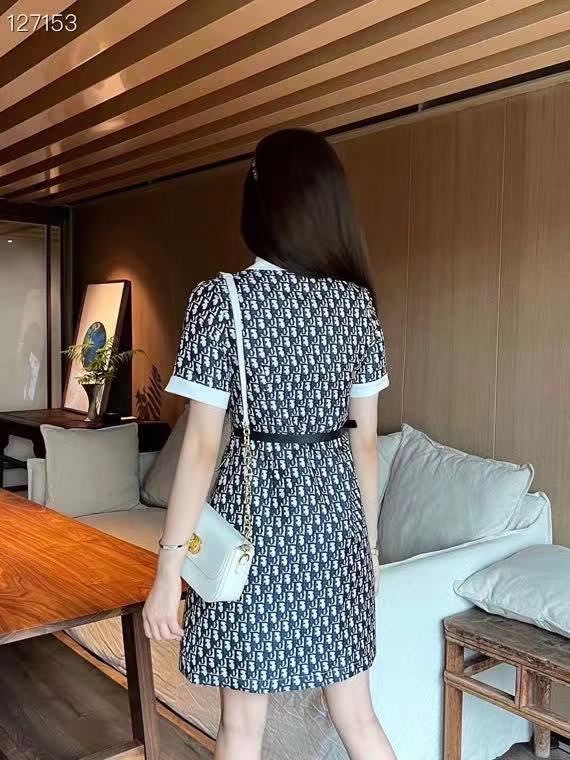 Dior Blue Premium Quality Dress-1