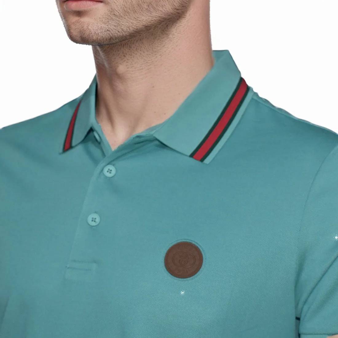 Gucci Blue Premium Quality T-shirt-2