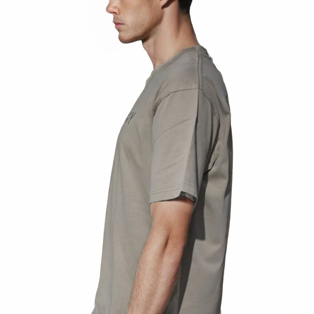 Givenchy Embroidered Sand Brown Premium Quality T-shirt-3