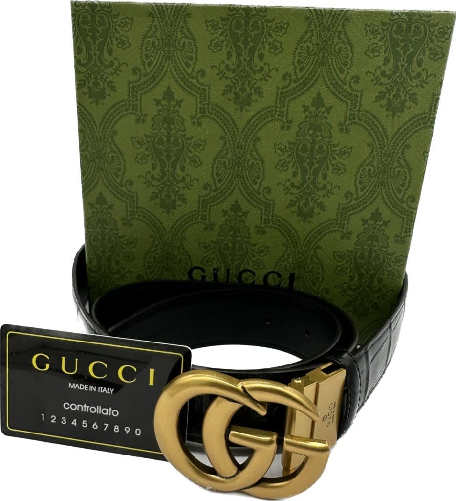 Gucci Black Premium Quality Belt-1