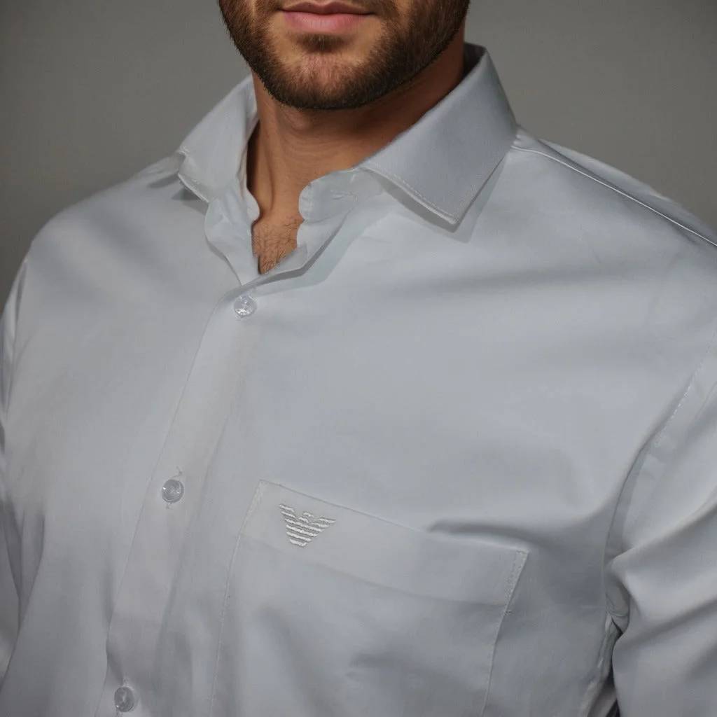 Giorgio Armani White Premium Quality Shirt-2