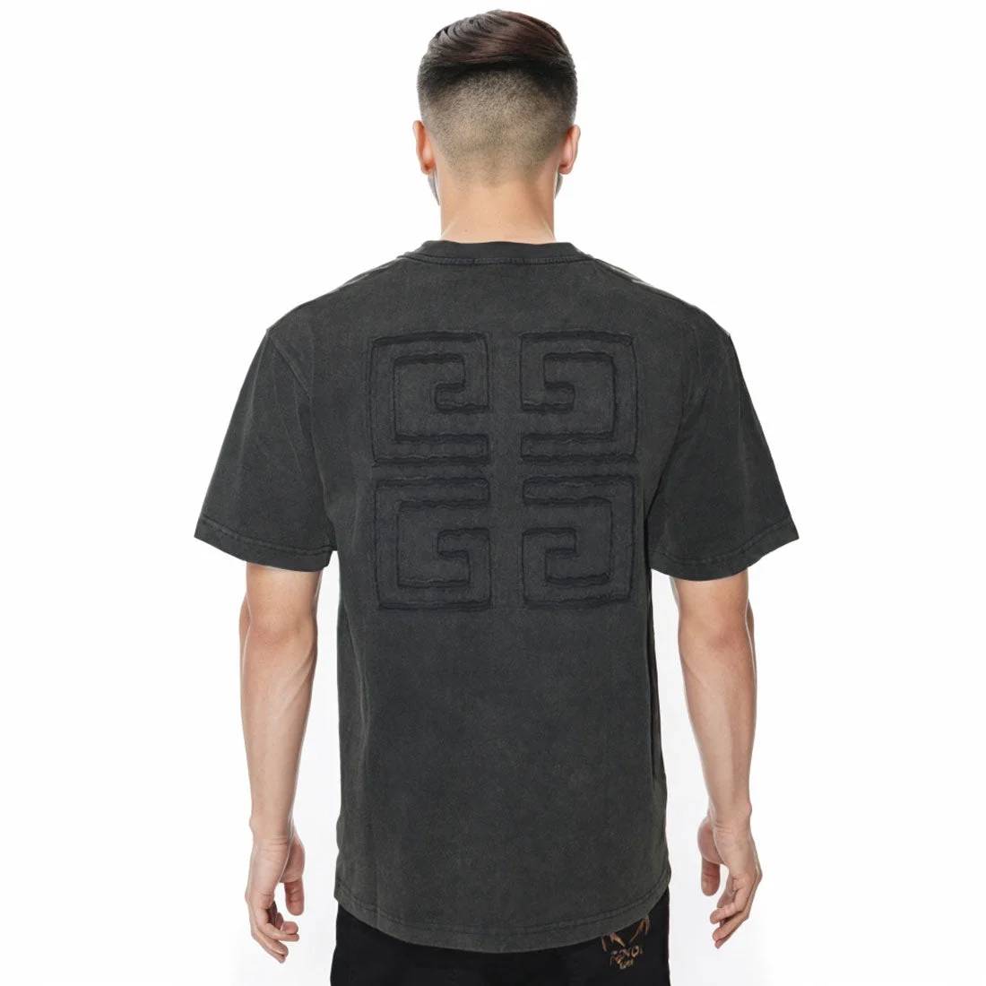 Givenchy Embroidered Black Premium Quality T-shirt-1