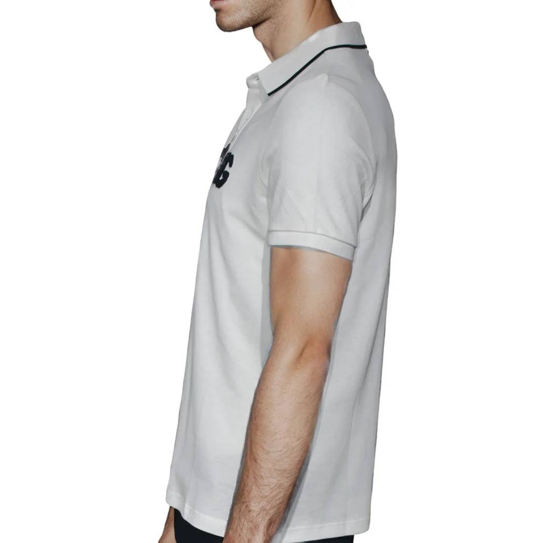 Dolce & Gabbana Embroidery logo White Premium T-shirt-3