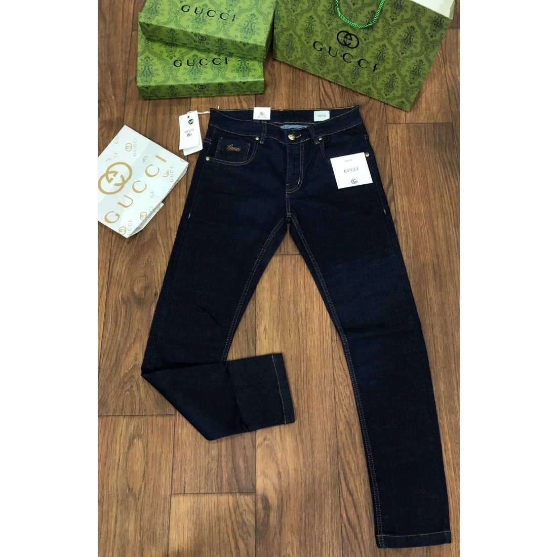 Gucci Blue Premium Quality Jeans-0