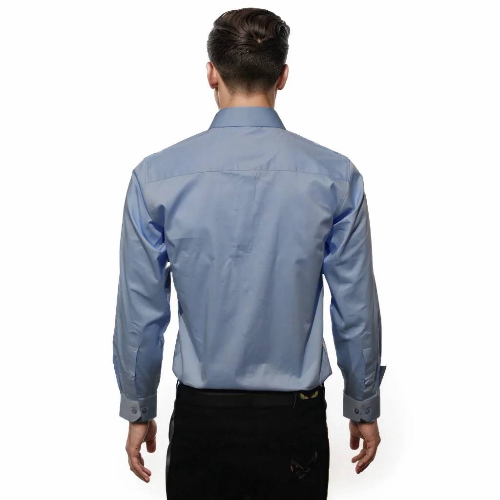 Giorgio Armani Sky Blue Premium Quality Shirt-1