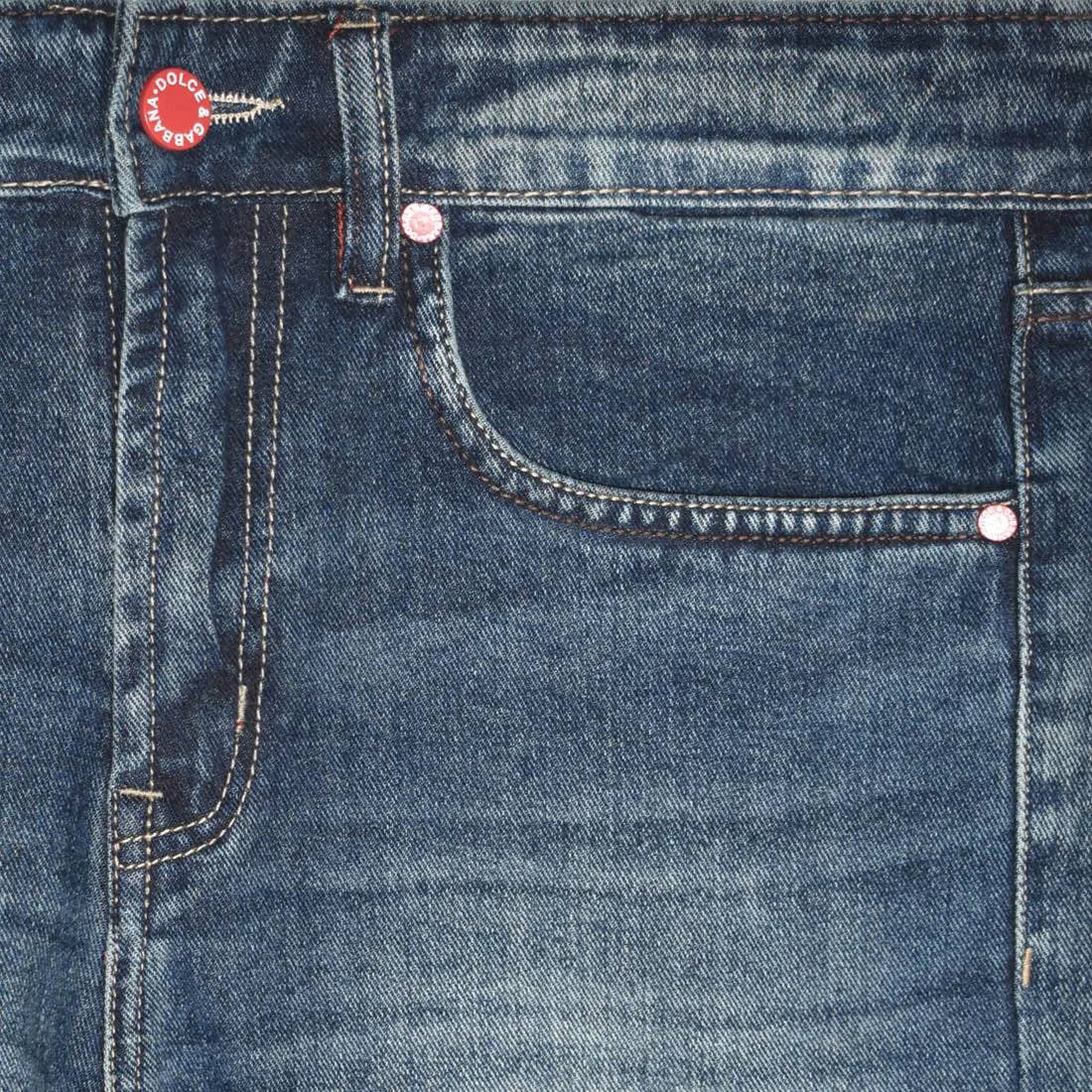 Dolce & Gabbana Dark Blue Premium Quality Denim Jeans-2