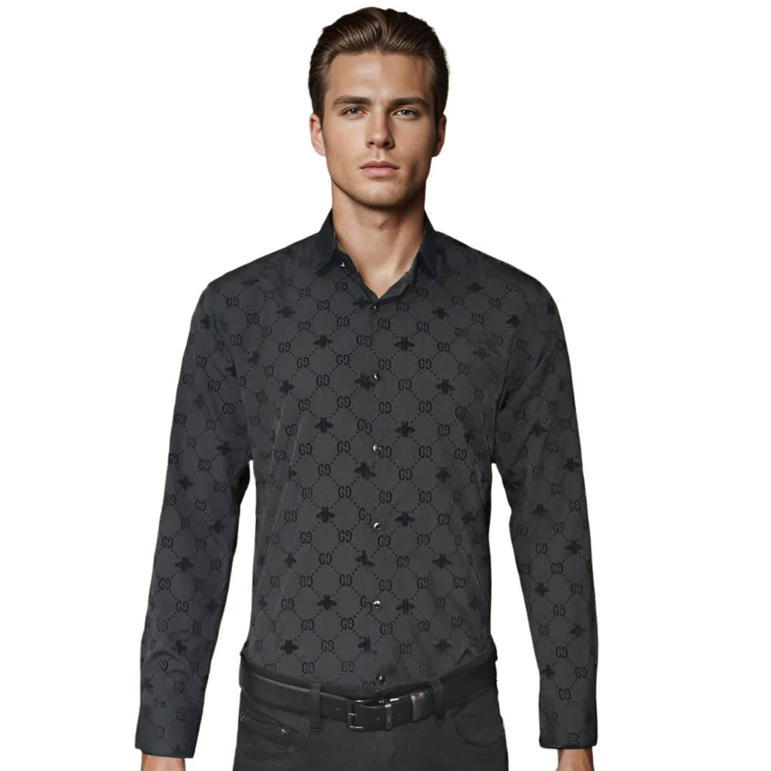 Gucci Black Premium Quality Designer Shirt-0