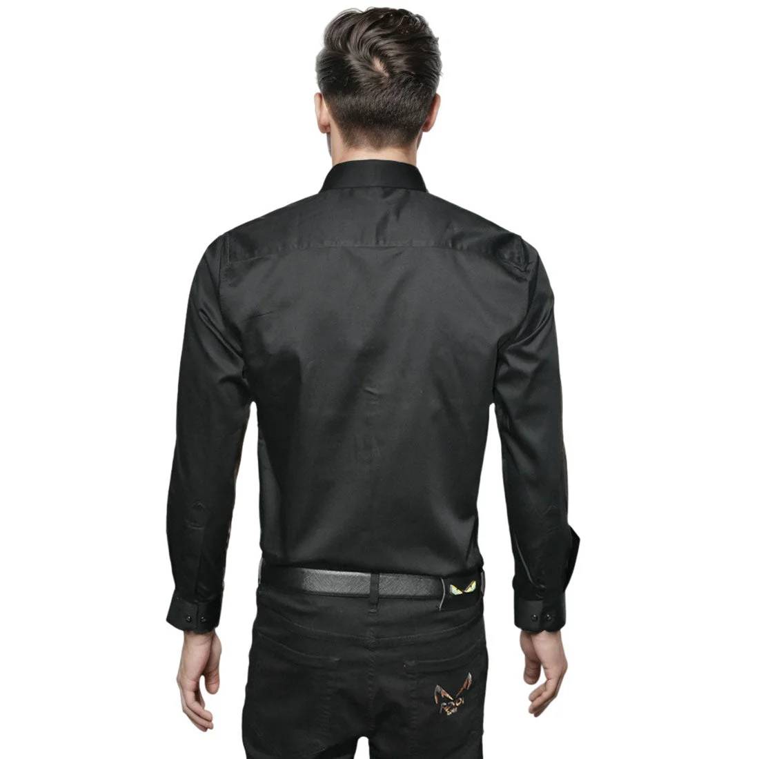 Dolce & Gabbana Black Premium Quality Full Sleeve Shirt-1
