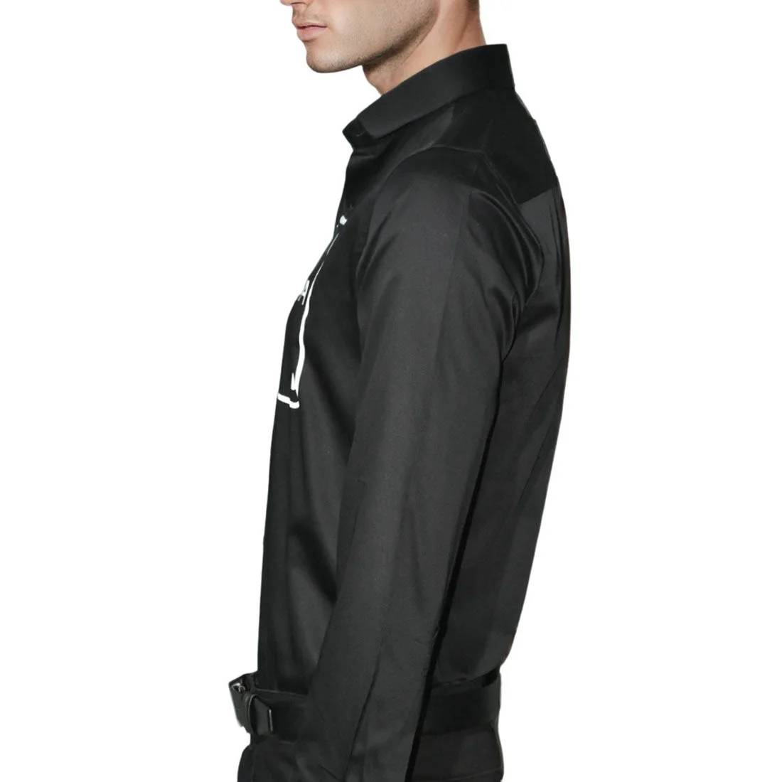 Dolce & Gabbana Black Premium Quality Full Sleeve Shirt-3