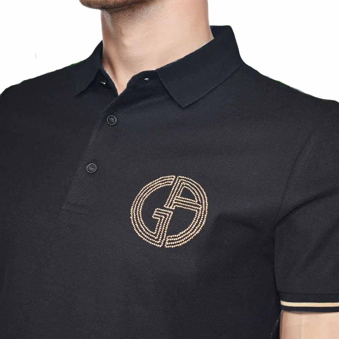 Giorgio Armani Black Premium Quality T-shirt-2