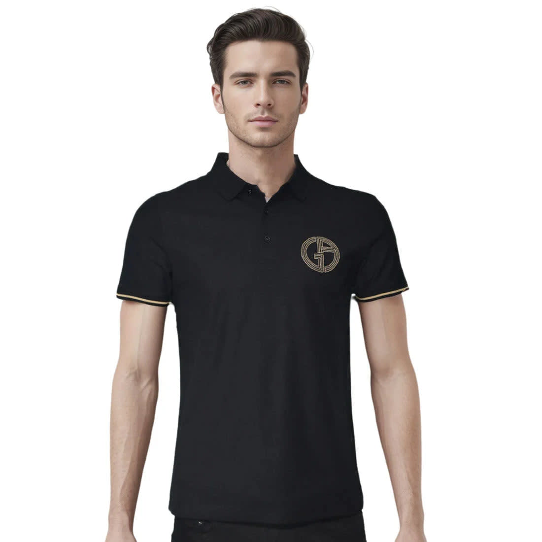 Giorgio Armani Black Premium Quality T-shirt-0
