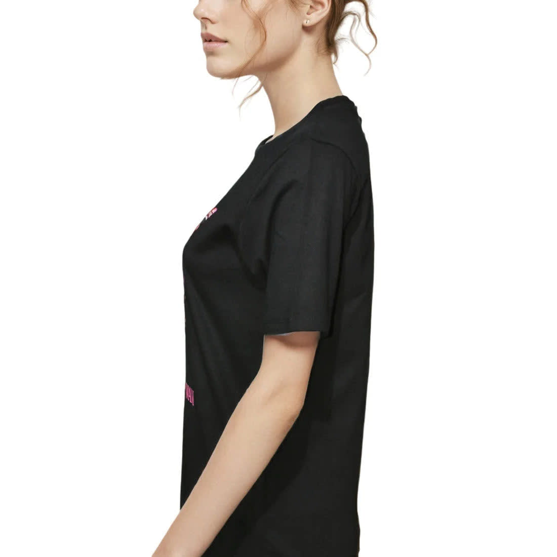 Emporio Armani Black Premium Quality Women T-shirt-2