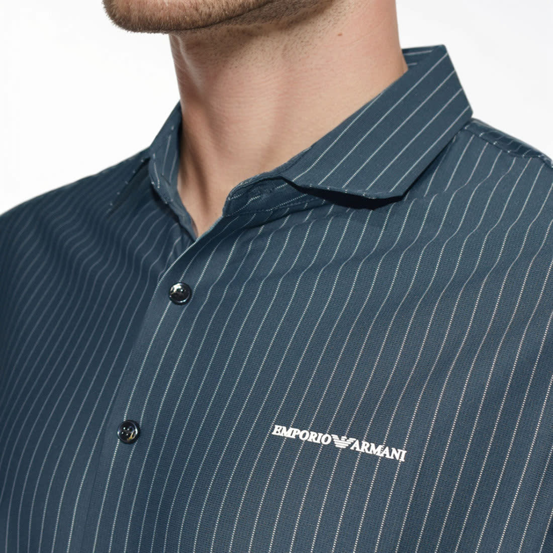 Emporio Armani Blue Premium Quality Shirt-2