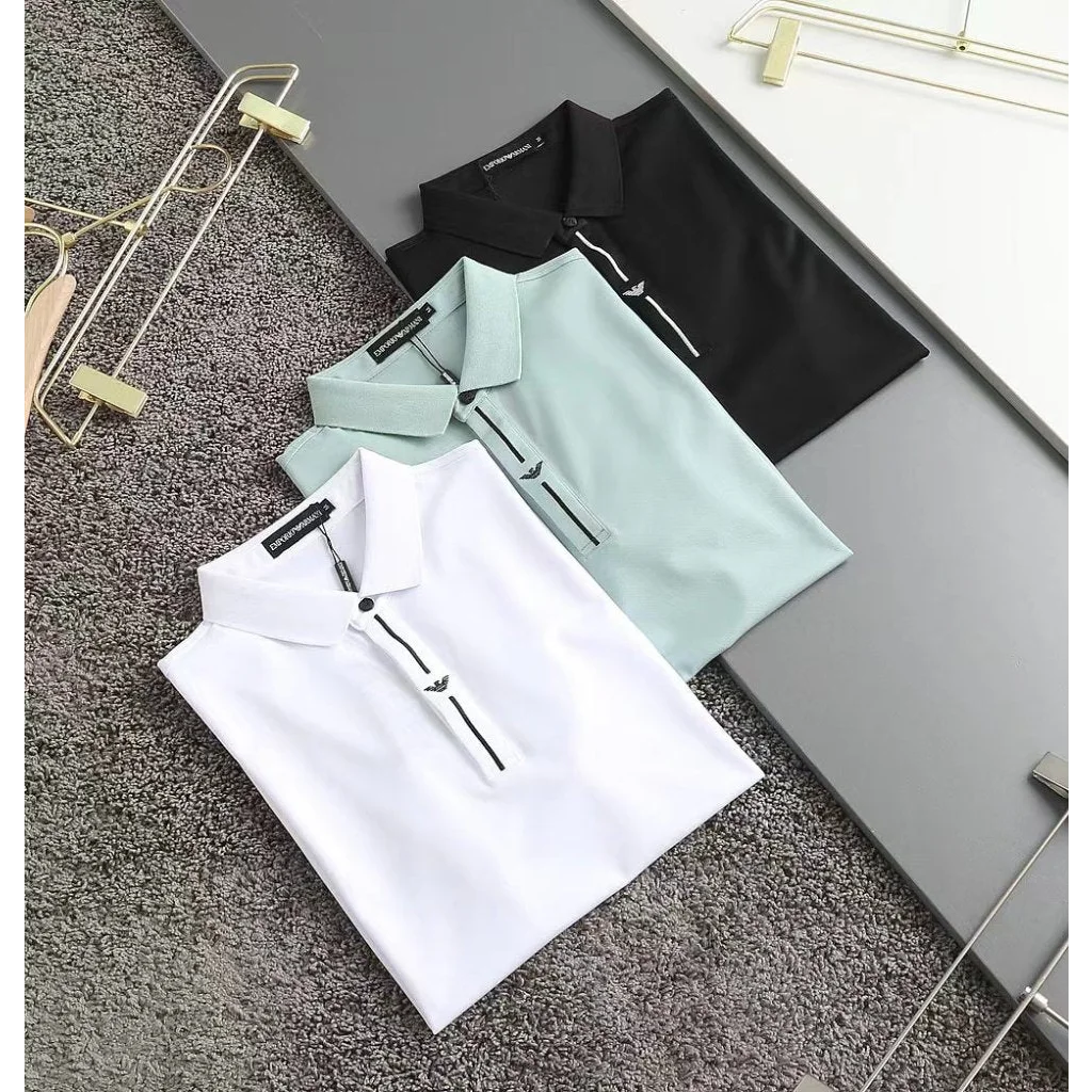 Emporio Armani Green Premium Quality Polo Tees-1