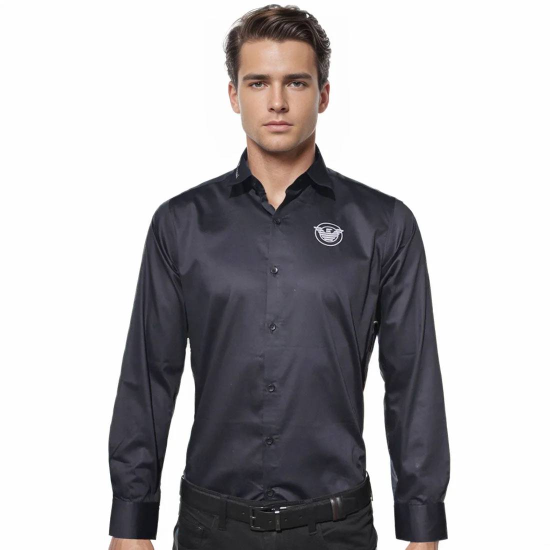 Giorgio Armani Black Premium Quality Shirt-0