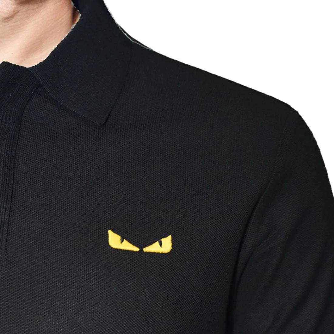 Fendi Black Premium Quality T-shirt-4