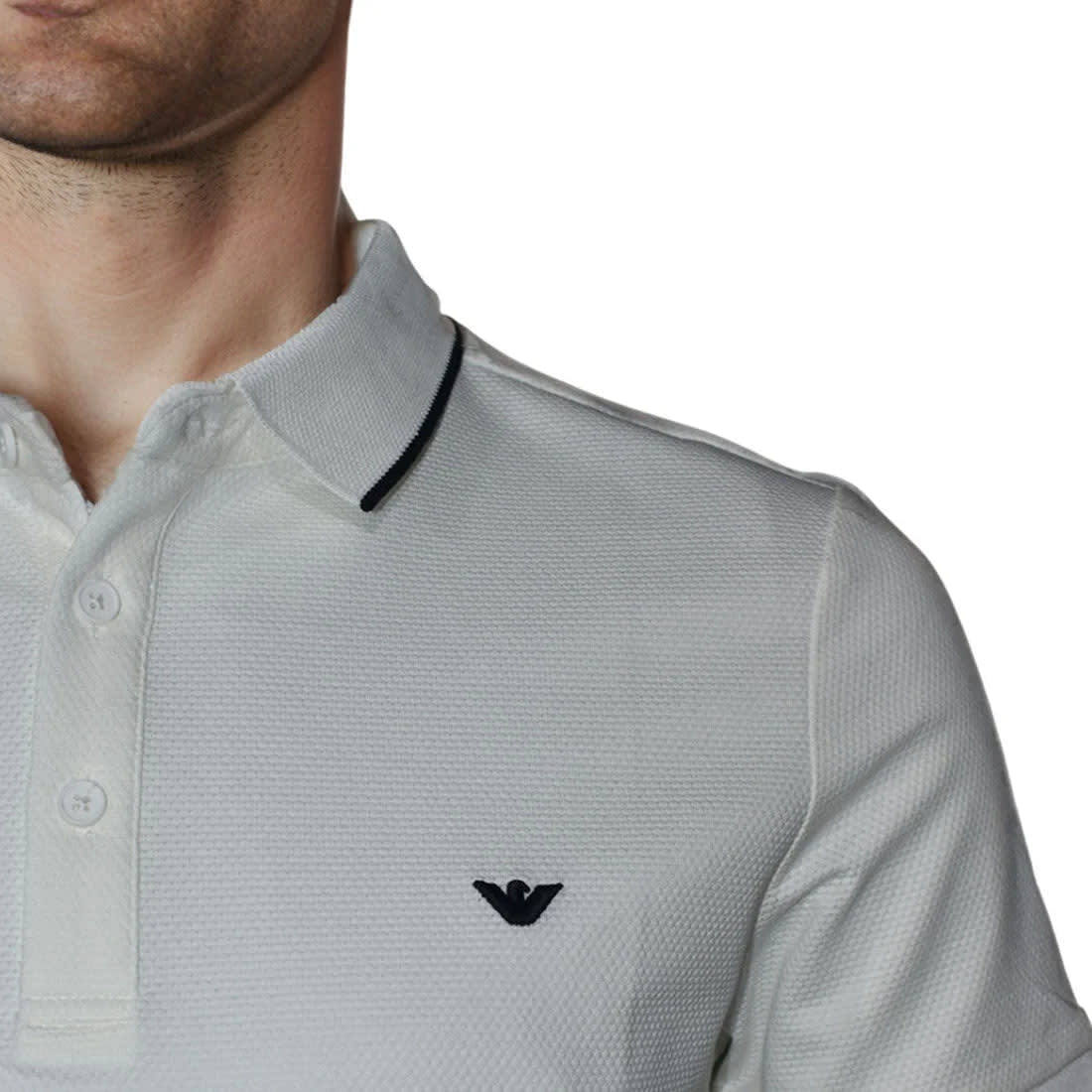 Emporio Armani White Premium Quality T-shirt-4