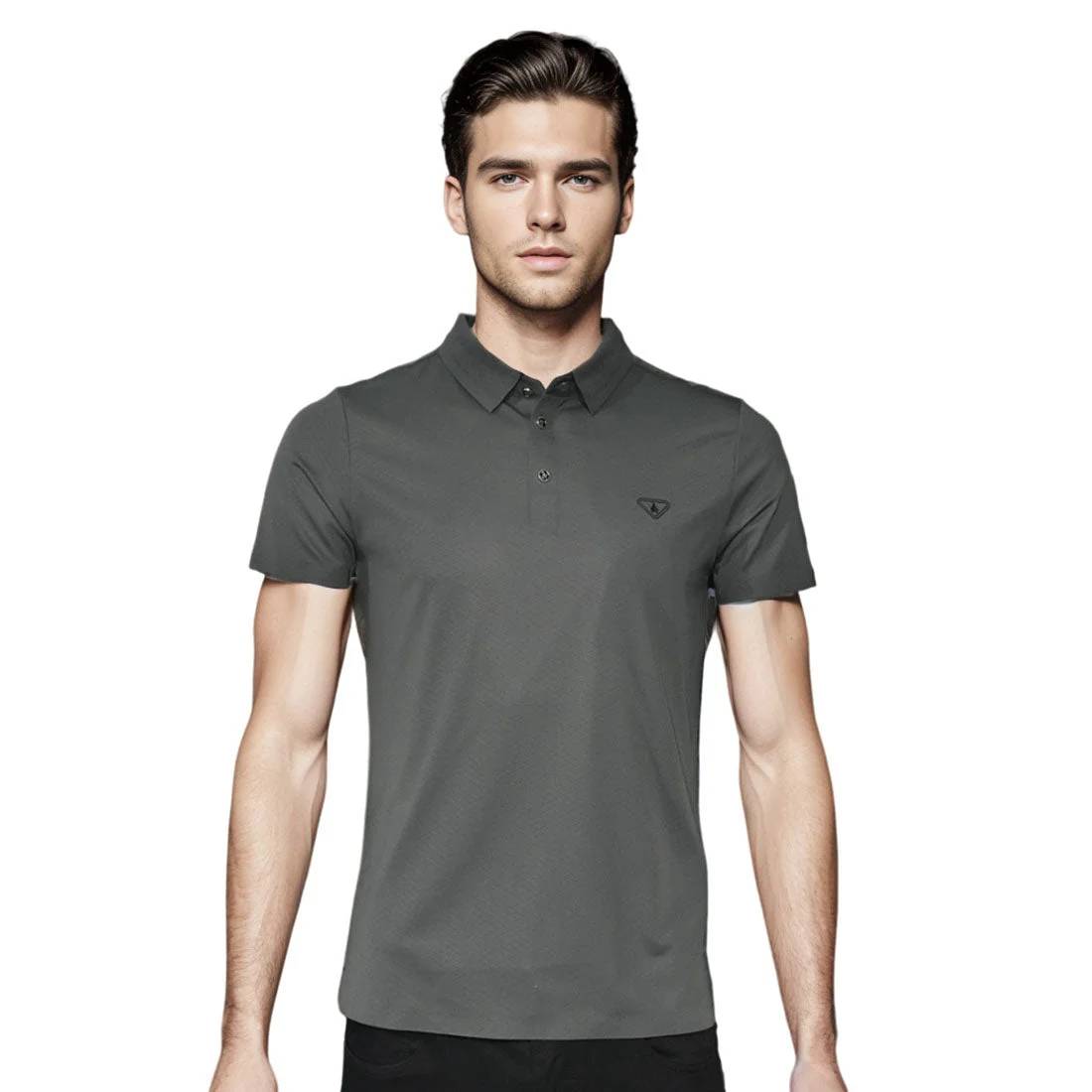 Prada Dark Green Premium Regular Fit Polo T-shirt-0