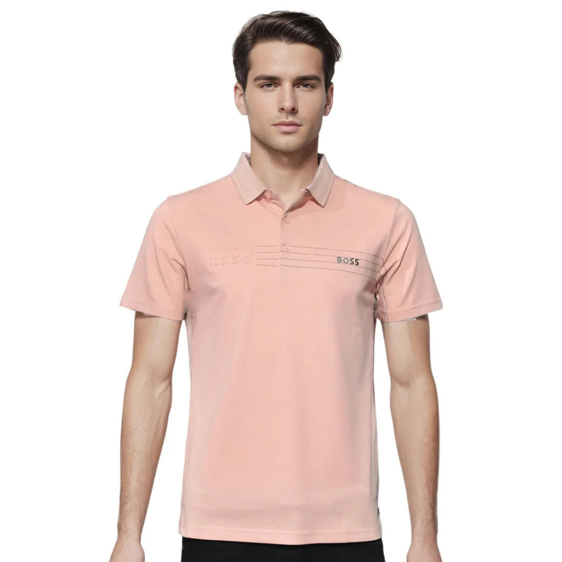 Boss Pink Premium Quality T-shirt-0