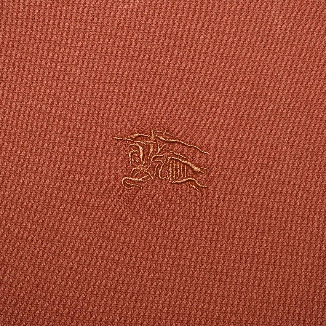 Burberry Orange Premium Quality Half Sleeve T-shirt-2