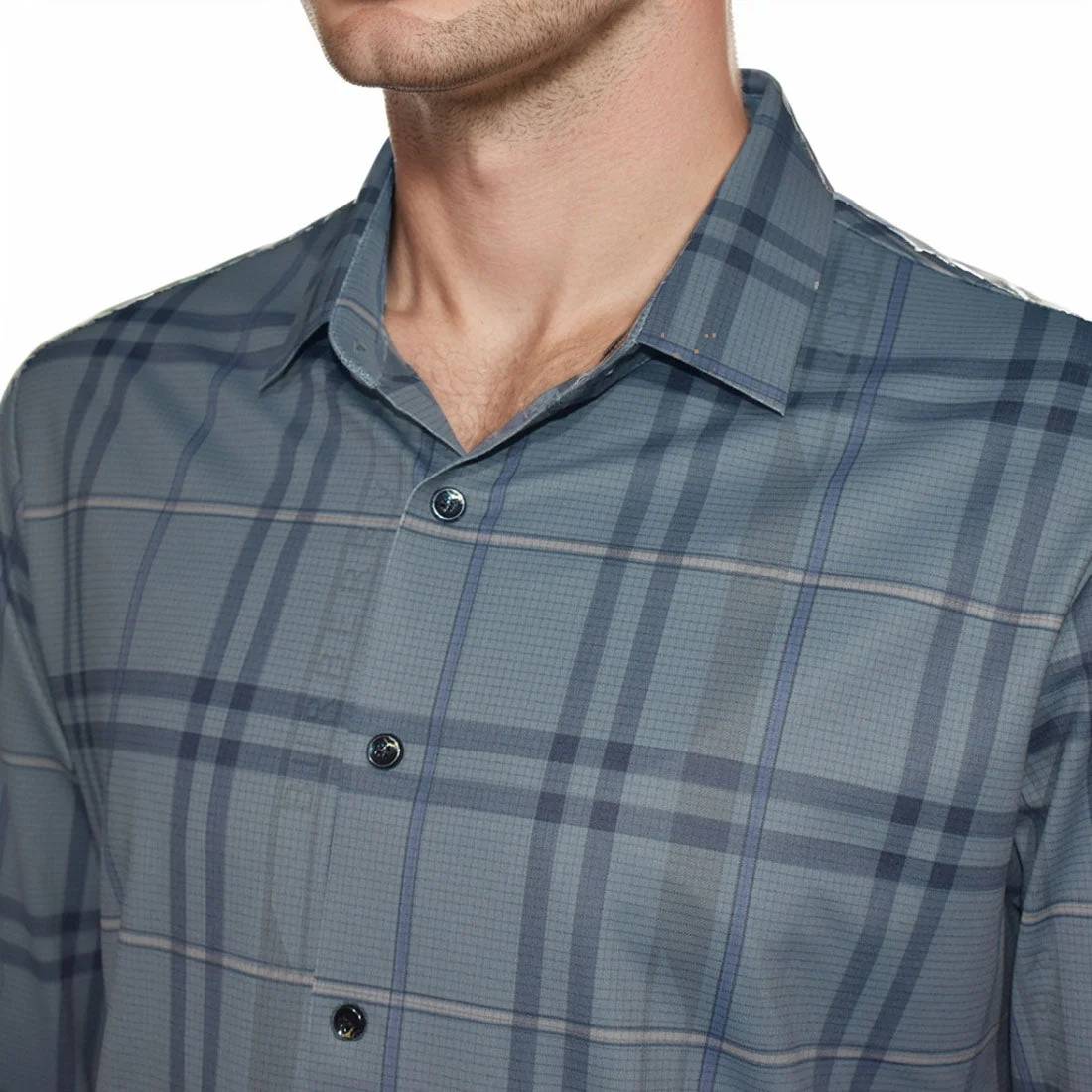 Burberry Blue Premium Quality Shirt-2