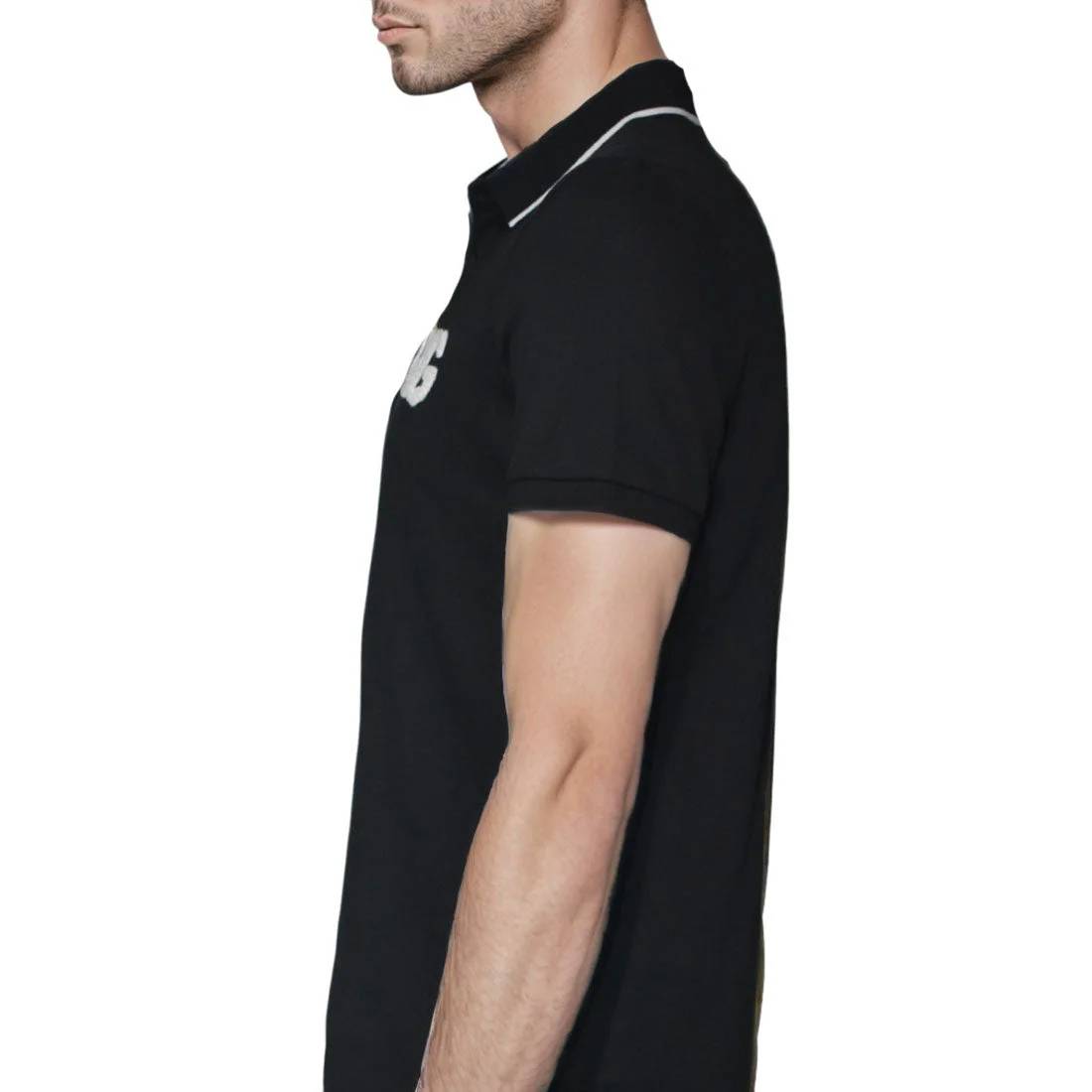 Dolce & Gabbana Embroidery logo Black Premium T-shirt-2