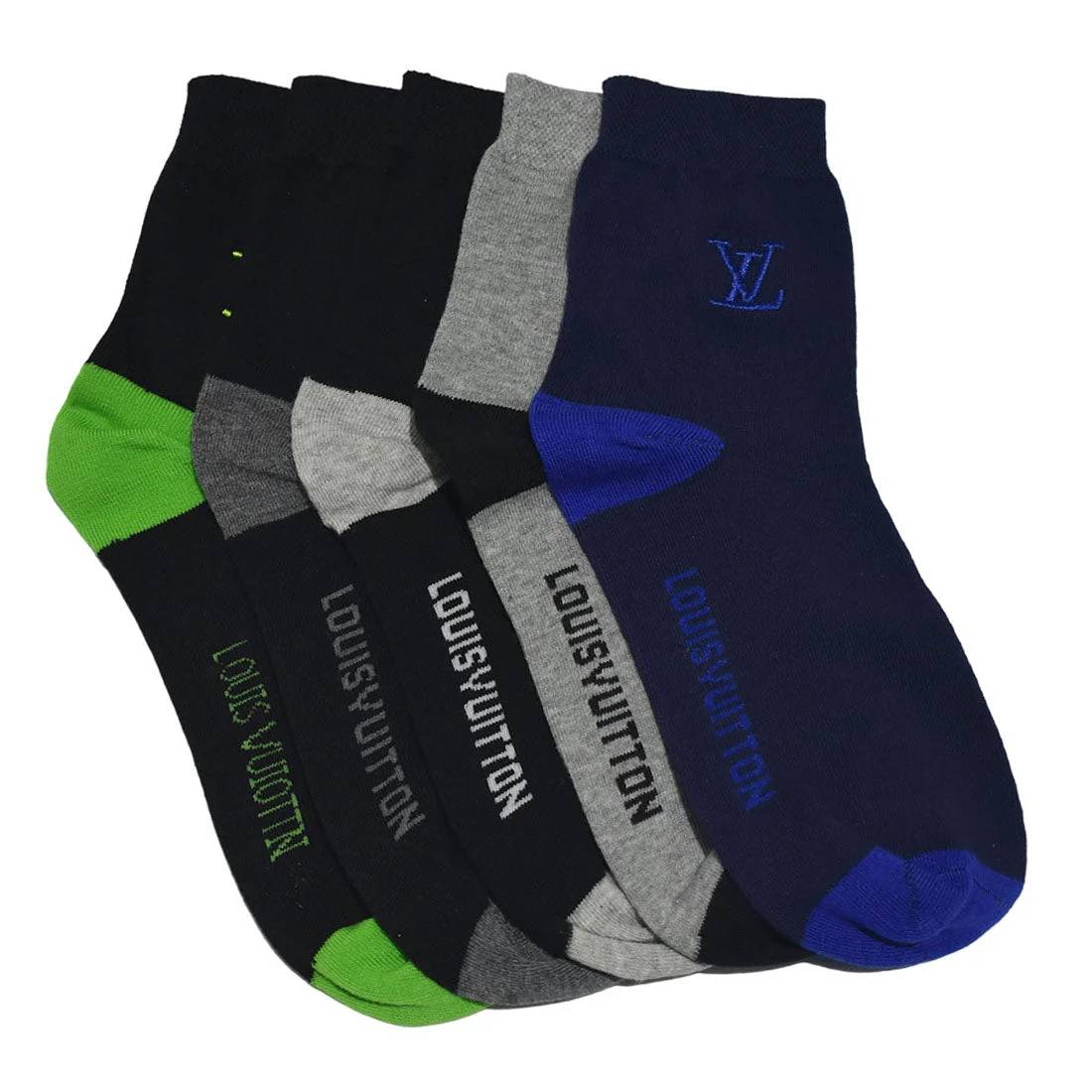 Louis Vuitton Low Cut Premium Quality Socks-0